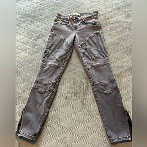 Gap True Skinny Moto Jeans